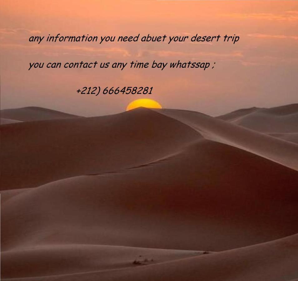 Dune Merzouga Camp Dış mekan fotoğraf